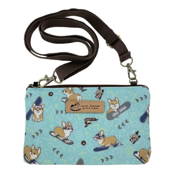Uma Hana Handbags - Waterproof Corgi Crossbody Shoulder Phone Purse